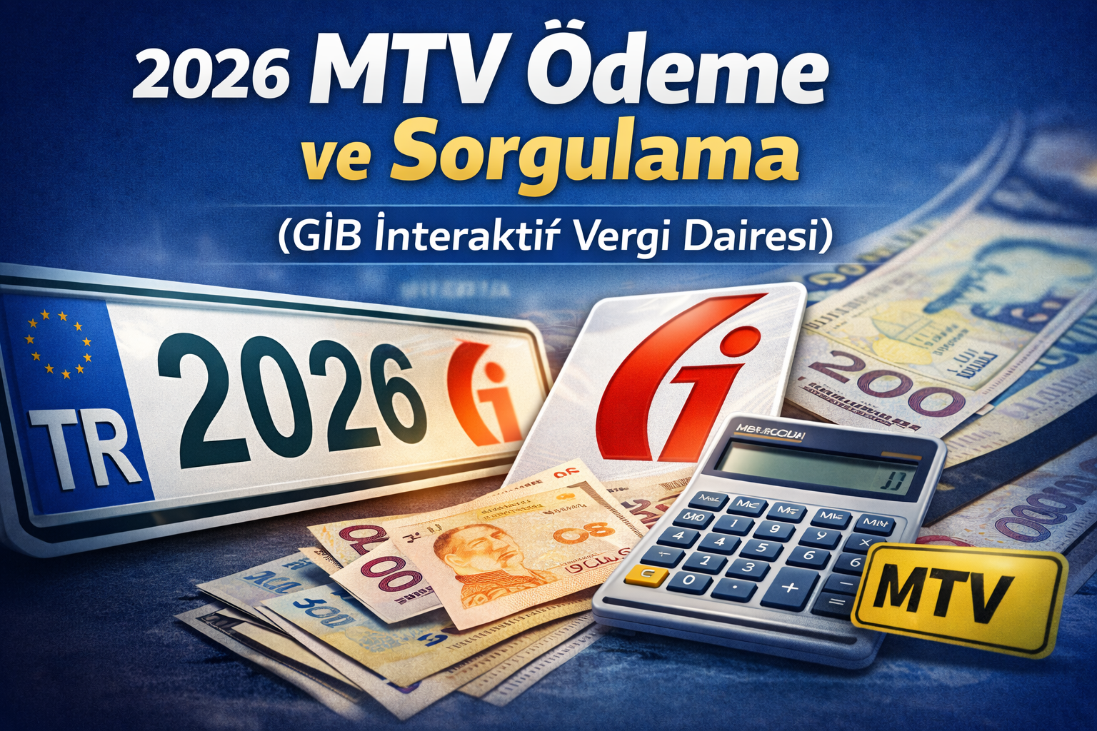 2026 MTV Ödeme ve Sorgulama (GİB İnteraktif Vergi Dairesi)