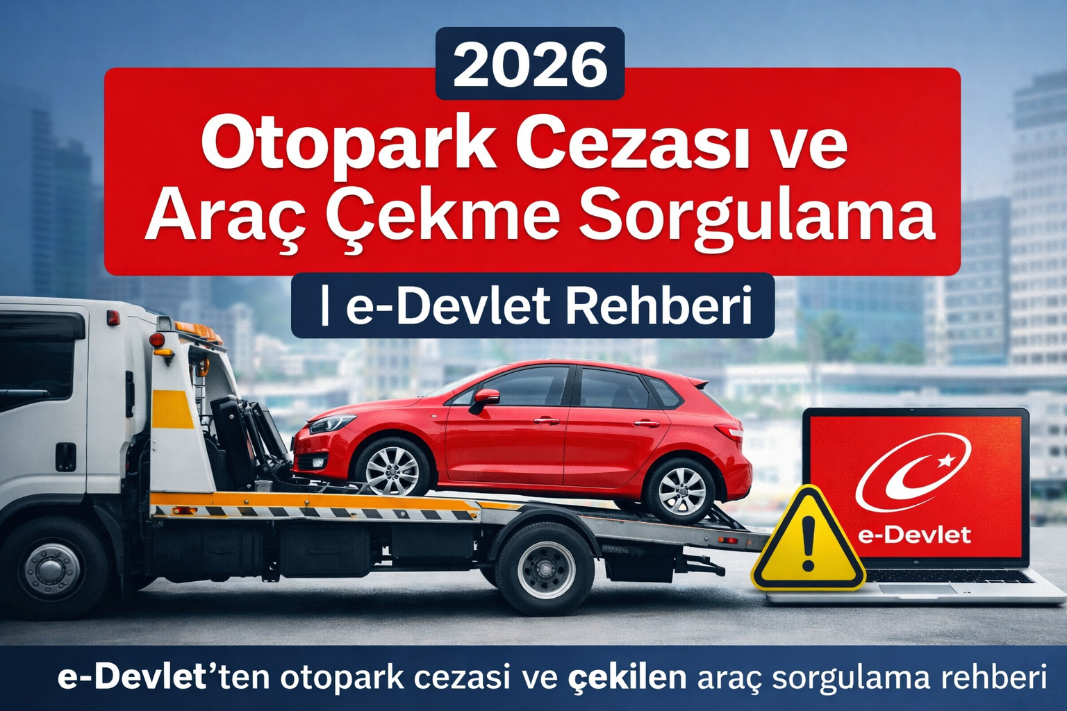 2026 Otopark Cezası ve Araç Çekme Sorgulama | e-Devlet Rehberi