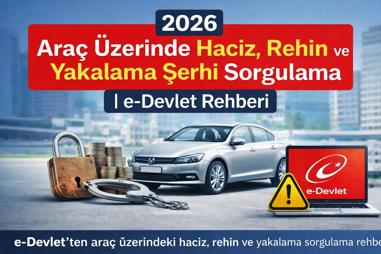 2026 Araç Üzerinde Haciz, Rehin ve Yakalama Şerhi Sorgulama | e-Devlet Rehberi